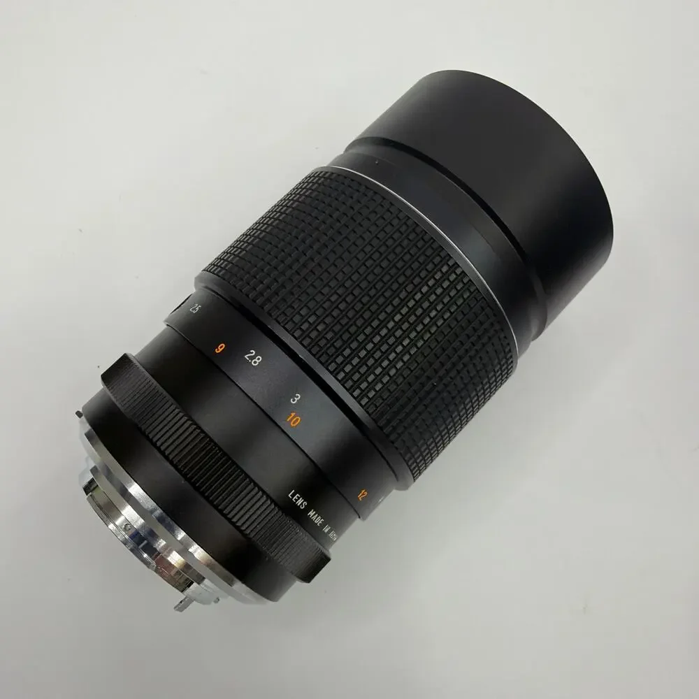 Asanuma Auto-Tele 200mm f/3.5 Manual Focus Lens for Minolta SR M/SR Mount w/Case